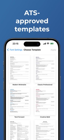 Resume Creator & Cover Letter screenshot