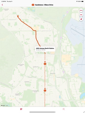 Calgary Transit (AB) iPad screenshot