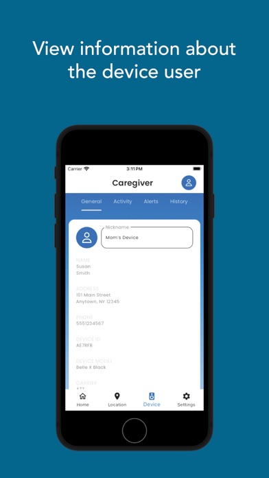 Caregiver Mobile Screenshot