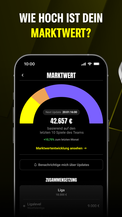 Prematch: Echter Fußball iPhone screenshot 3