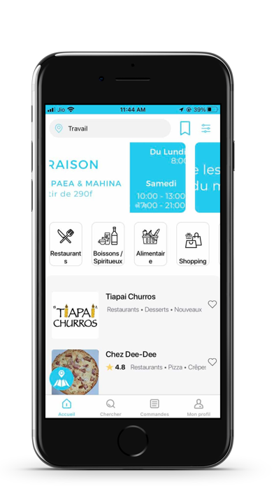 Screenshot #3 pour Foodease: Livraison de repas