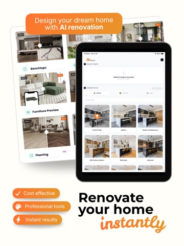 AI Renovation: Home Design iPad screenshot