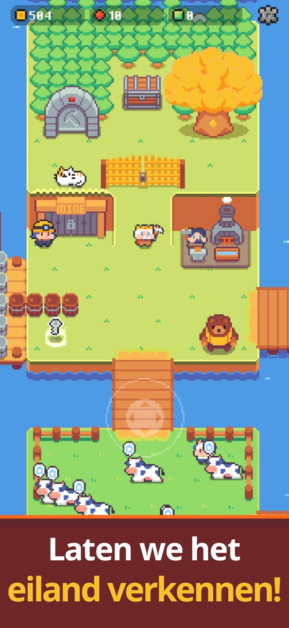 Pickaxe King Island iOS Mod IPA screenshot 6 - iOS game interface