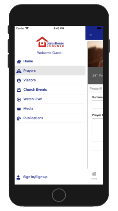 App screenshot