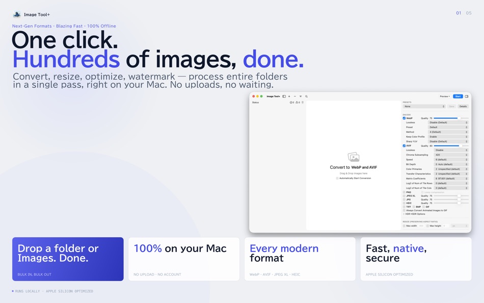#1. Image Tool+ (macOS) 由: Reiji Kobayashi