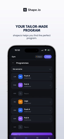 Shape.io: Gym & Nutrition Screenshot 5 of 7