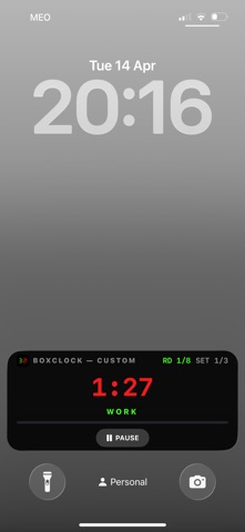 BoxClock - Gym Timer Screenshot 8 of 10