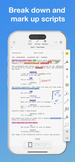 Screenshot 2 of Scriptation: PDF for Film & TV 5.1.10
