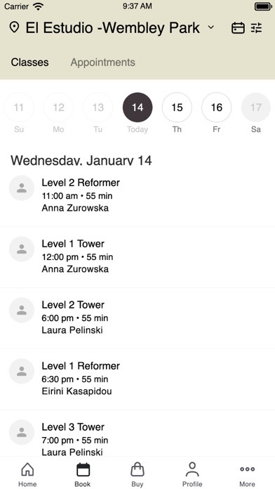 App screenshot