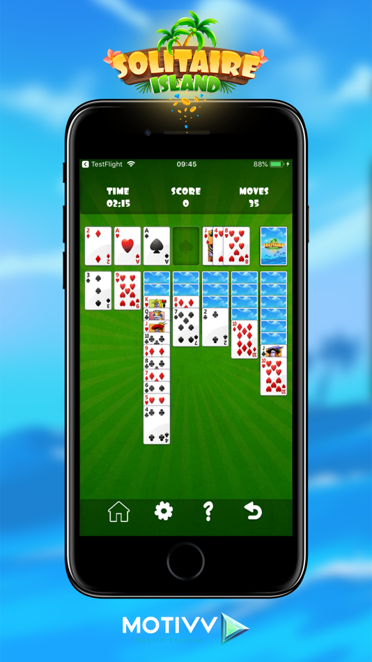 #1. Solitaire Island (iOS) 由: Motivve Health Studios, LLC