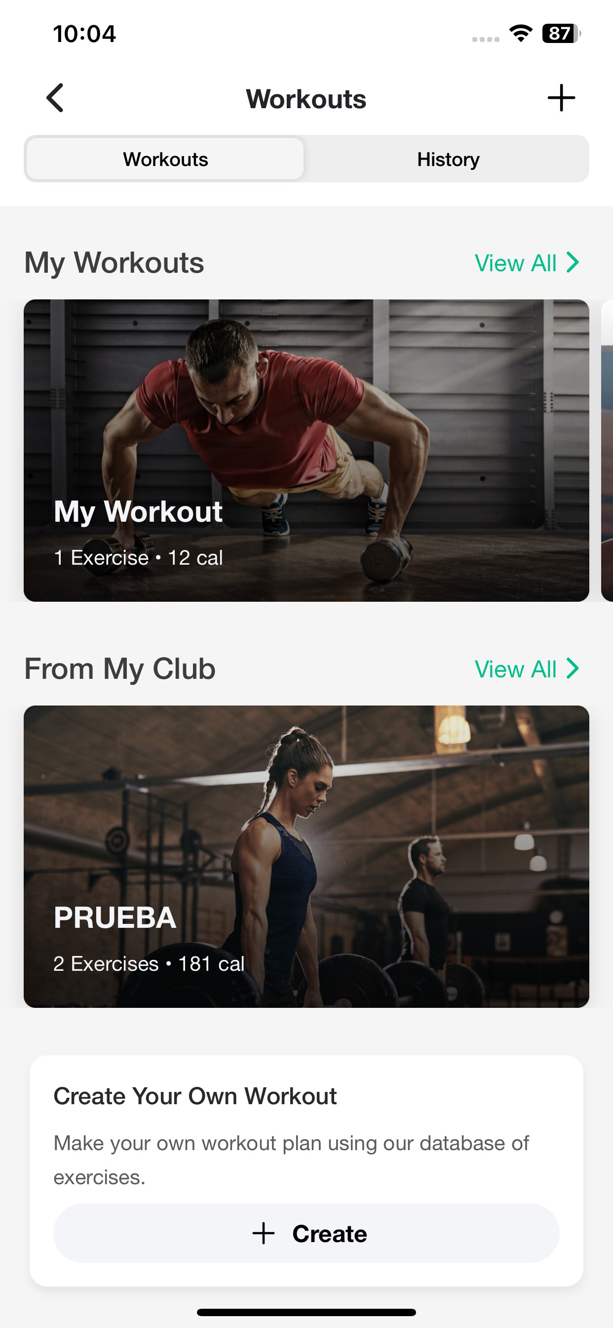 BENEFIT GYM CLUB screenshot 4