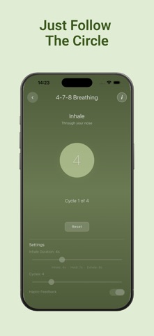 Breathing Exercise - Calmerra Screenshot 2 of 9