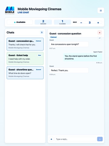 Mobile Moviegoing Live Chat
