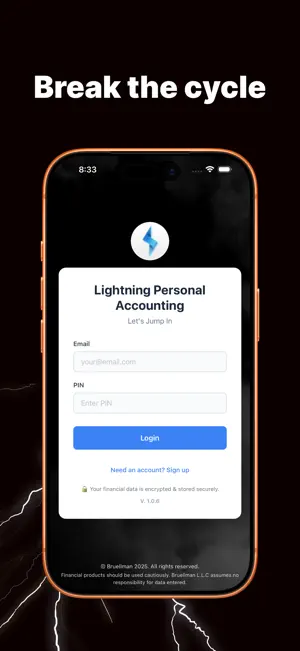 Lightning Personal Accounting screenshot 3
