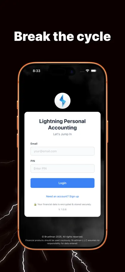 Screenshot 3 von 6 zu Lightning Personal Accounting