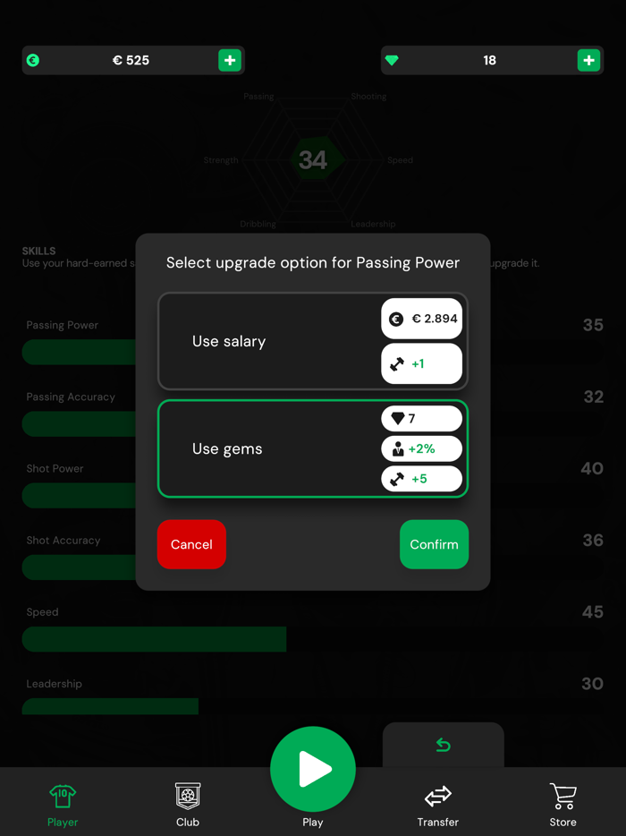 Club Legend - Football Game