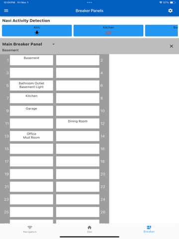 Circuit Navigator iPad screenshot