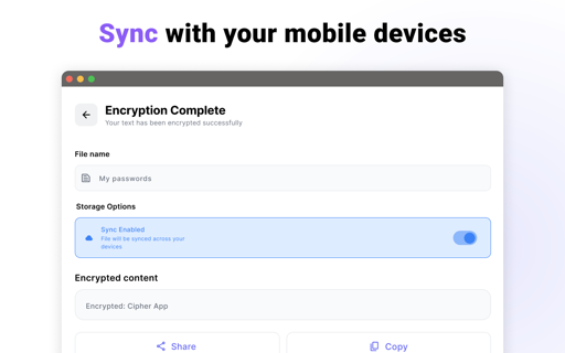 Cipher App | Encrypt Password screenshot 18