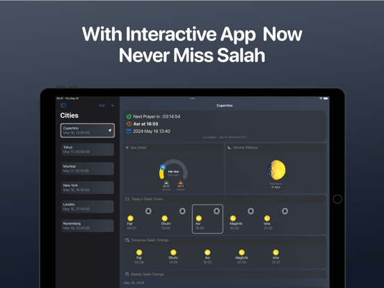 Screenshot #4 pour Adhan - Prayer Timings