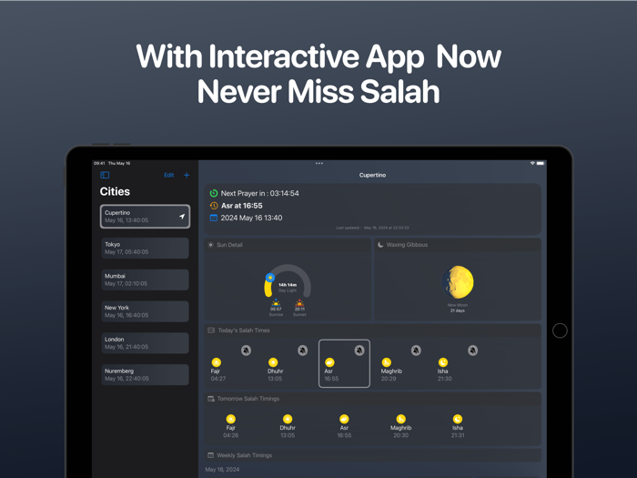 Adhan - Prayer Timings