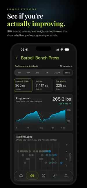 Grav: Strength Workout Tracker screenshot 2