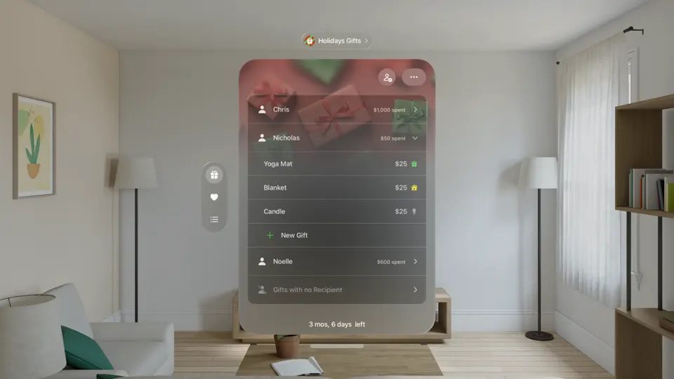 Gift Lists+ screenshot 1