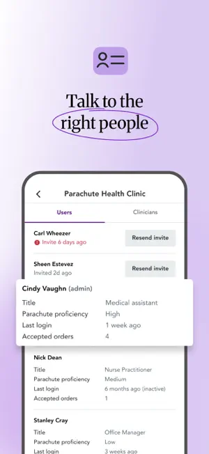 Parachute Health Sales screenshot 4