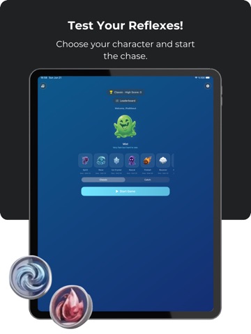 CatchMe - Ghost Reflex Arcade iPad screenshot