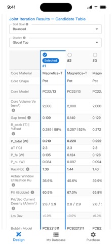 Flyback Transformer Designer Screenshot 4 of 7