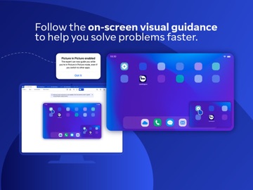 TeamViewer QuickSupport iPad screenshot