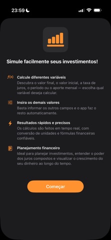 Calc. de Juros Compostos Screenshot 3 of 3
