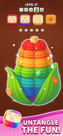 Color Yarn 3D iPhone Screenshot 1