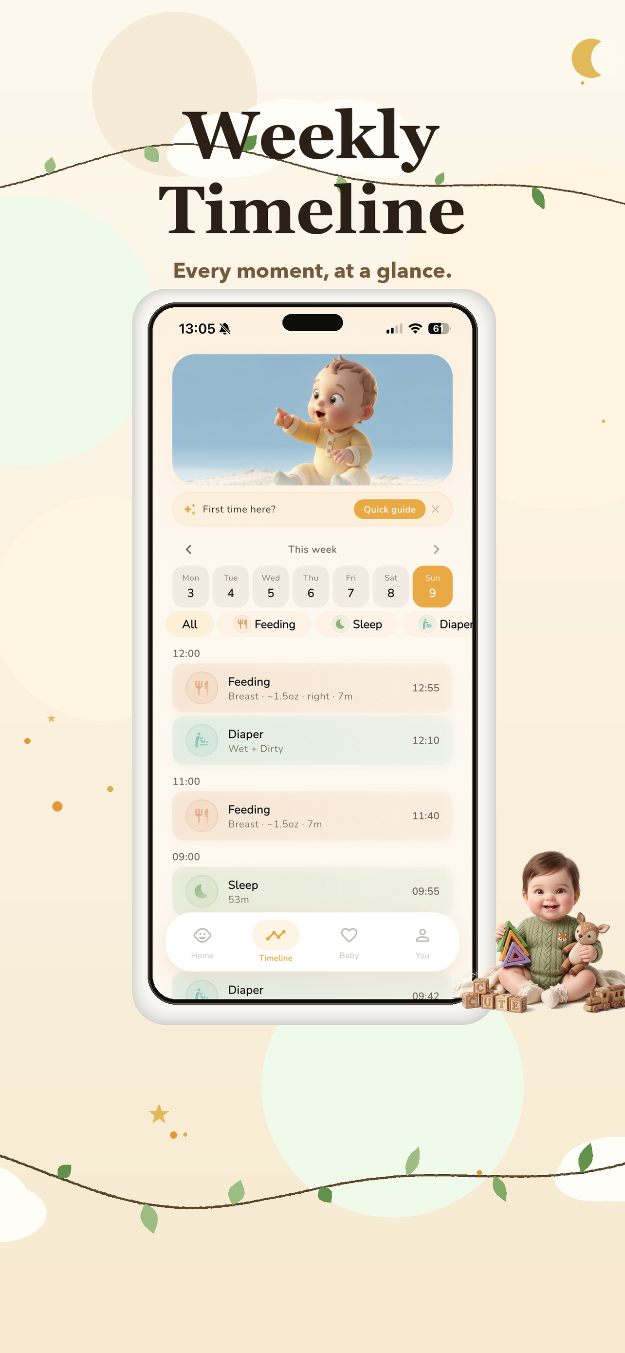 Lullovi - Baby Milestones screenshot 3