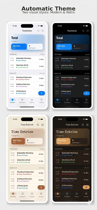 Time Tracker - Momentum Screenshot 1 of 9