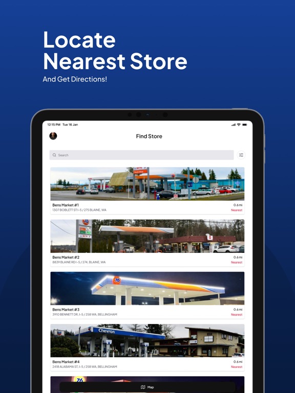 Bens Market iPad screenshot 3 - Business app
