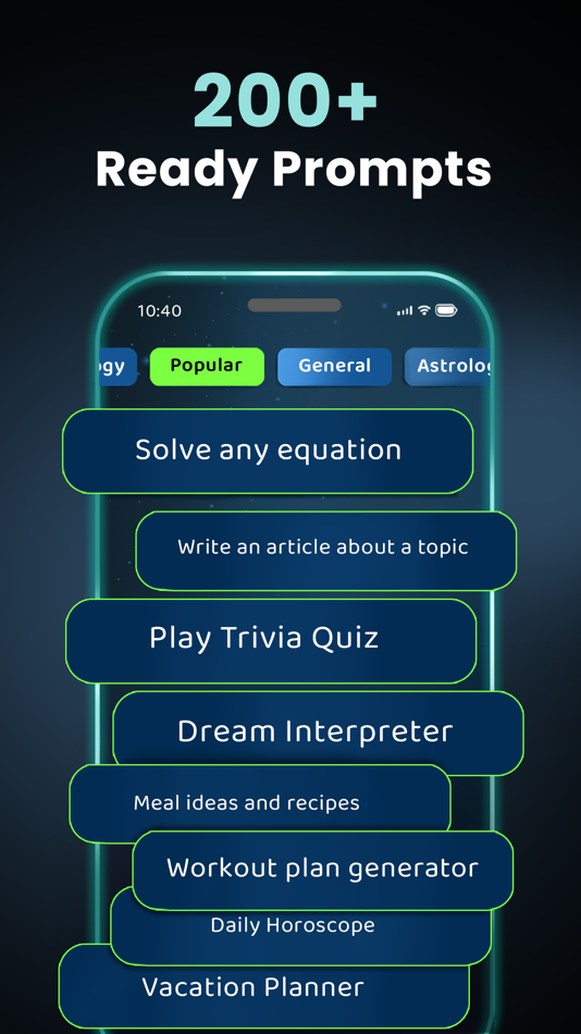 #10. Mentor AI - Ask Chatbot & Art (iOS) 由: Pati Game Studio