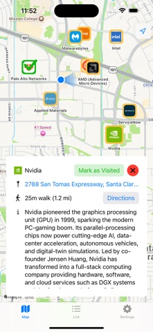 TechMap screenshot