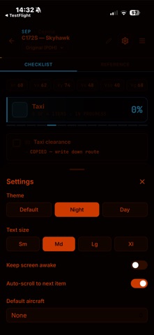 FlightCheck: Pilot Checklist Screenshot 5 of 8
