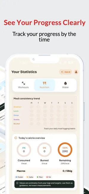 Calorie Counter & Fitness Log screenshot 4