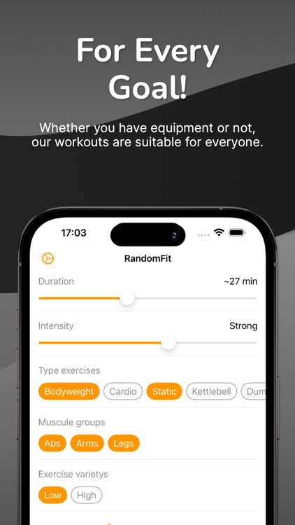 RandomFit Trainer screenshot-3