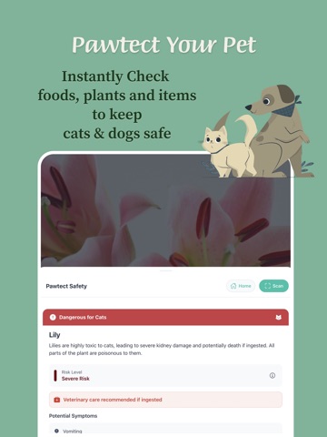 Pawtect: Pet Safety Scanner iPad screenshot