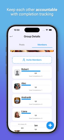 Goallink: Shared Goal Tracking Screenshot 3 of 5