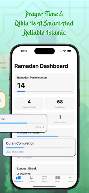 Qibla Plus - Pray Timer Pro screenshot 3