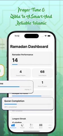 Qibla Plus - Pray Timer Pro iPhone screenshot