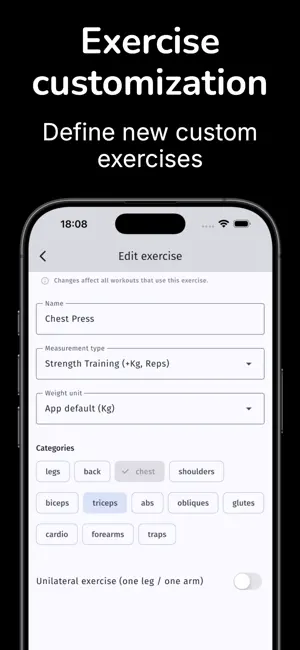 GymBro - rep counter screenshot 4