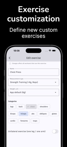 GymBro - rep counter Screenshot 4 of 5
