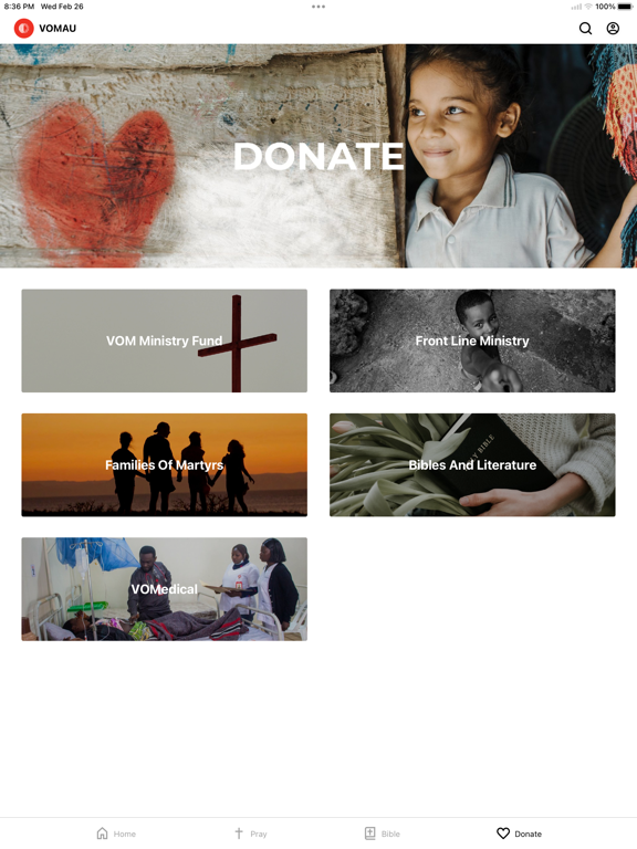 Screenshot #6 pour Voice of the Martyrs Australia