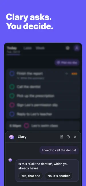 Clarity: Voice Planner screenshot 4
