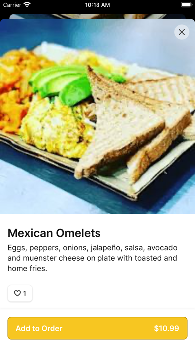 Mocha Cafe - Coffe Shop iPhone screenshot 3 - Food & Drink app