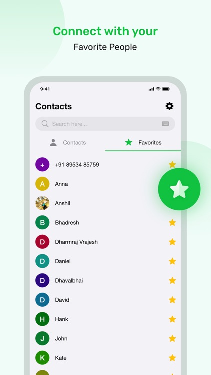 Contacts: Phone Calls screenshot-3